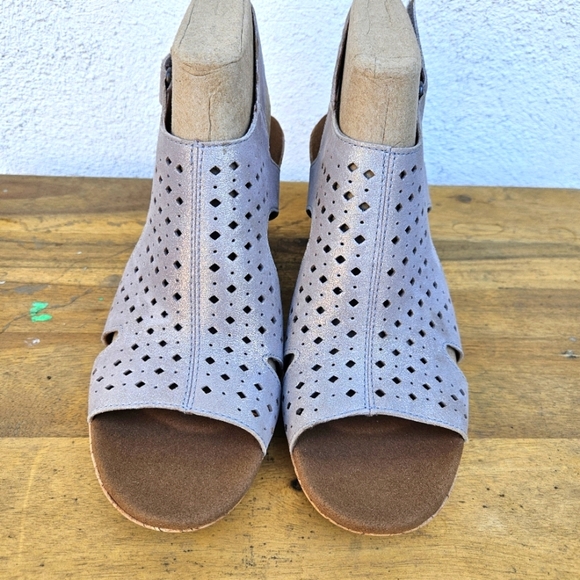 Rockport Briah Hood Slingback Wedges Sandals Size 9.5 - Picture 5 of 16